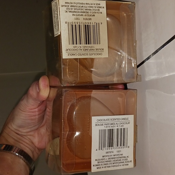 I LOVE YOU package: 2 Chocolate candles, Pink Heart Monkey, Pink XOXO Heart - Picture 14 of 14